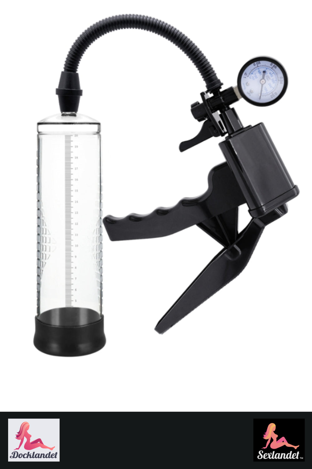 Penispomphandleiding - met drukmeter (seksland)