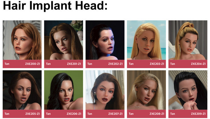 Tête supplémentaire (Zelex Doll SLE Silicone Original)