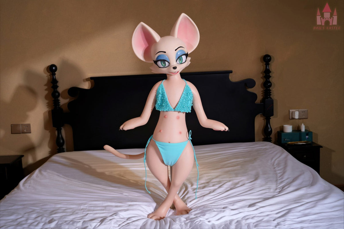 Chauve-souris du château poupée sexuelle (Dolls Castle Bonnet A 100 cm #SZ16 Silicone)