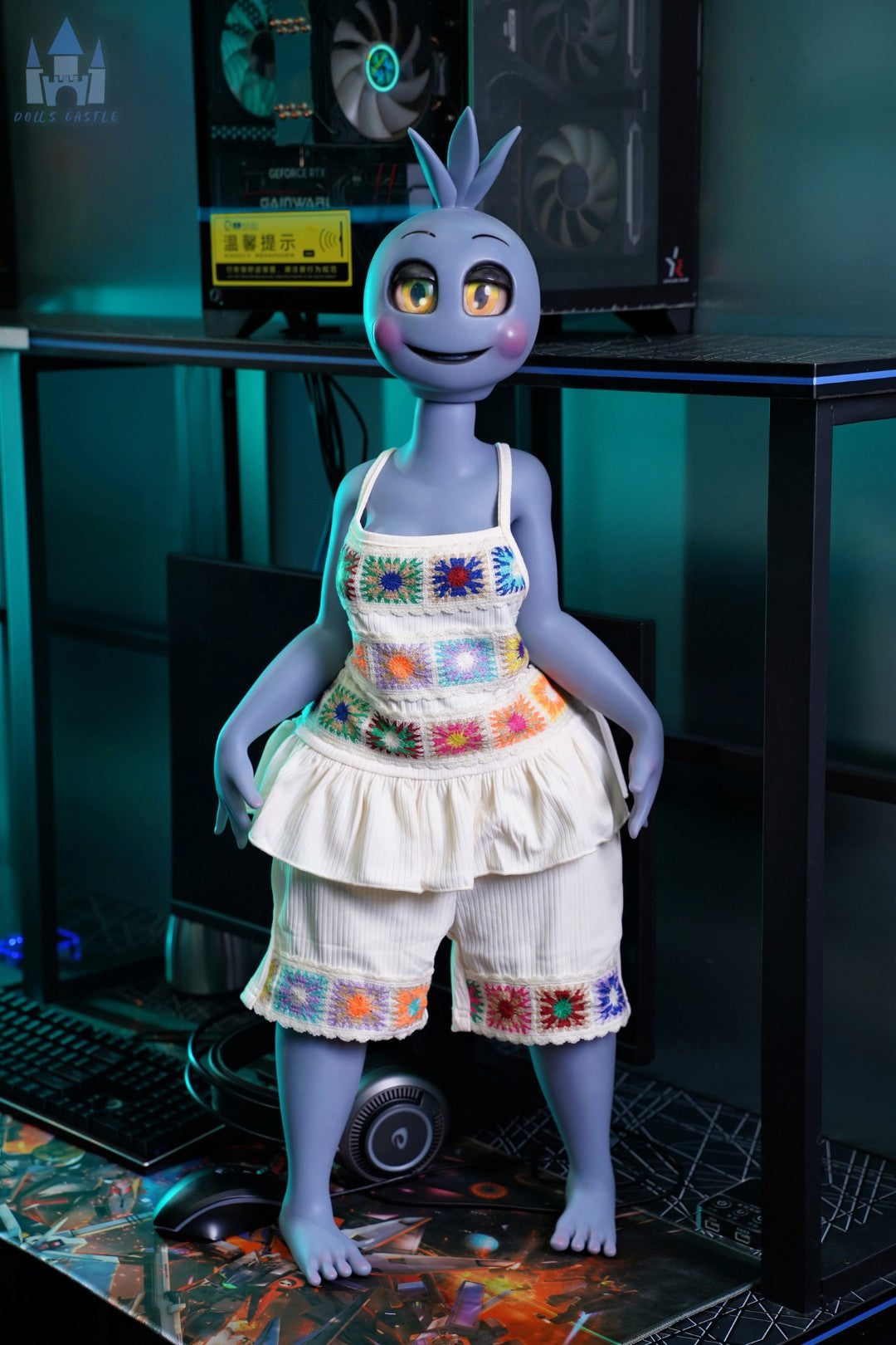 Mädchen sexpuppe (Dolls Castle 84cm B-cup #SZ9 Silikon)