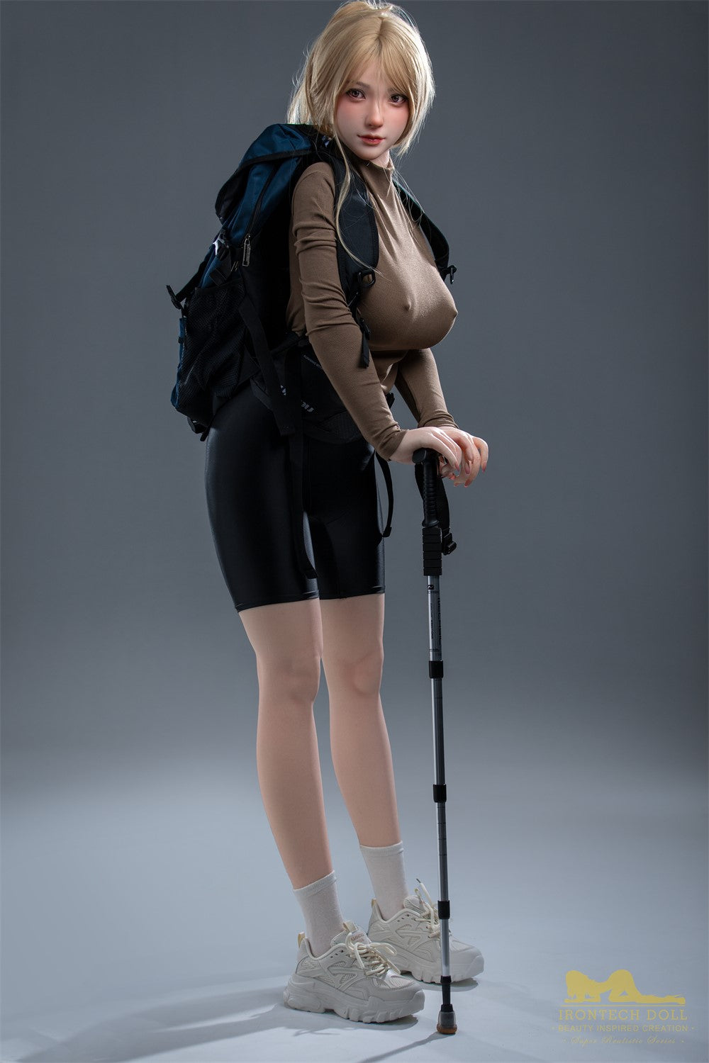 Kitty-sekspop (Irontech Doll 165 cm F-Cup S32 siliconen)