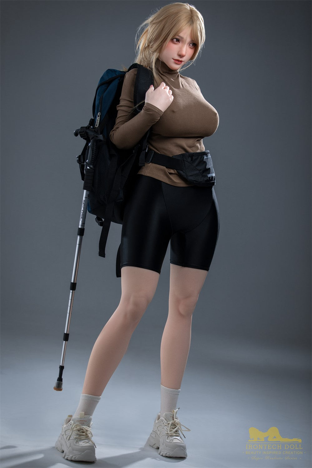 Kitty-sekspop (Irontech Doll 165 cm F-Cup S32 siliconen)