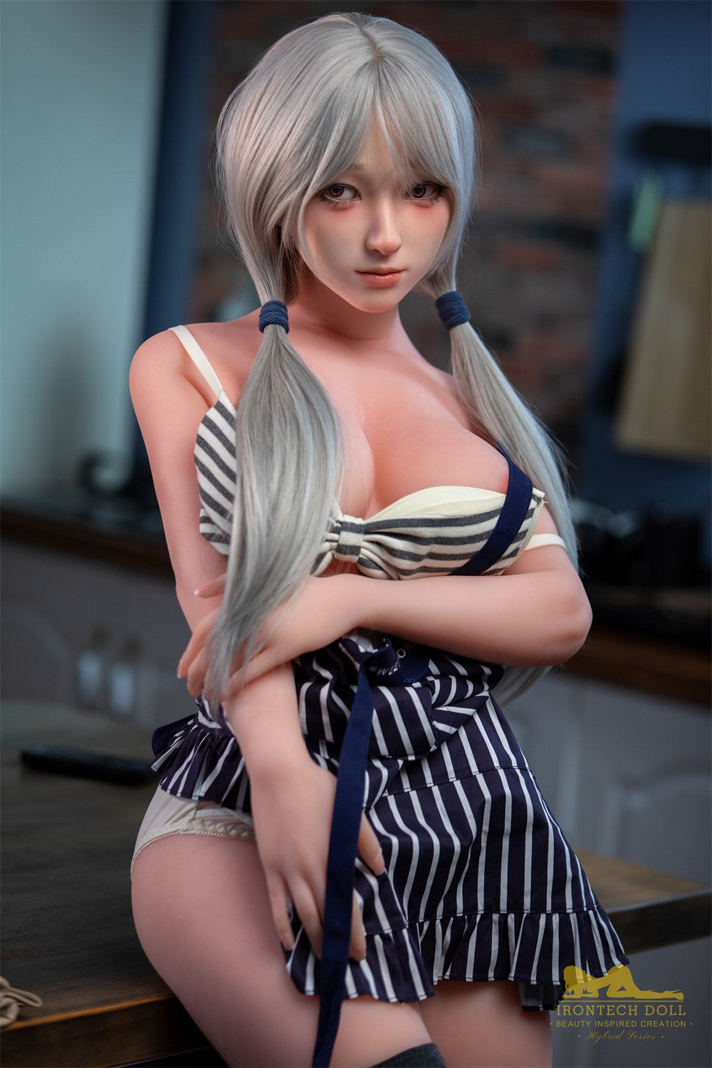 Anzu poupée sexuelle (Irontech Doll 154 cm F-Cup S24 TPE+Silicone)
