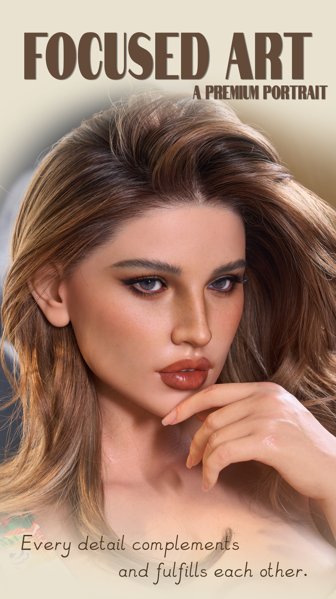 Elsa Model 21 Deluxe sekspop (Gynoid Doll 164 cm F-Cup siliconen)