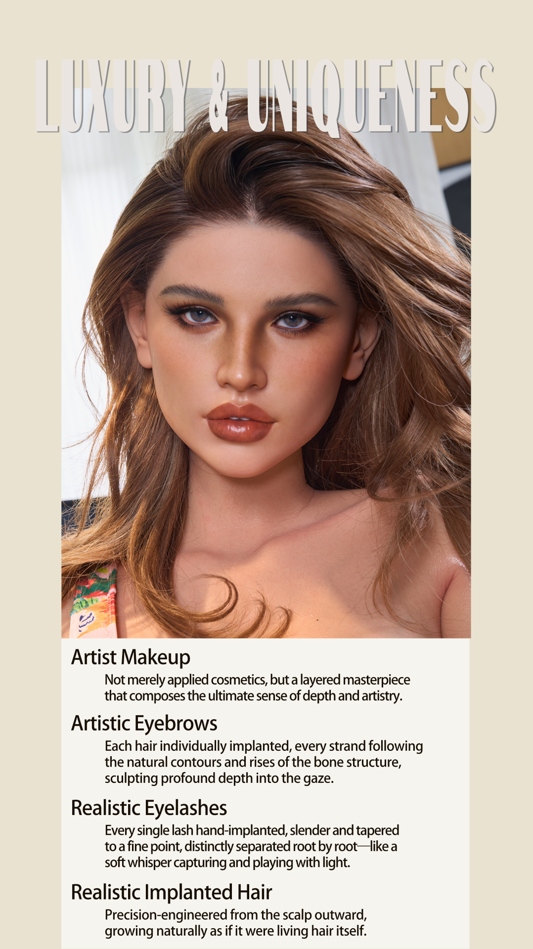 Elsa Model 21 Deluxe sekspop (Gynoid Doll 164 cm F-Cup siliconen)