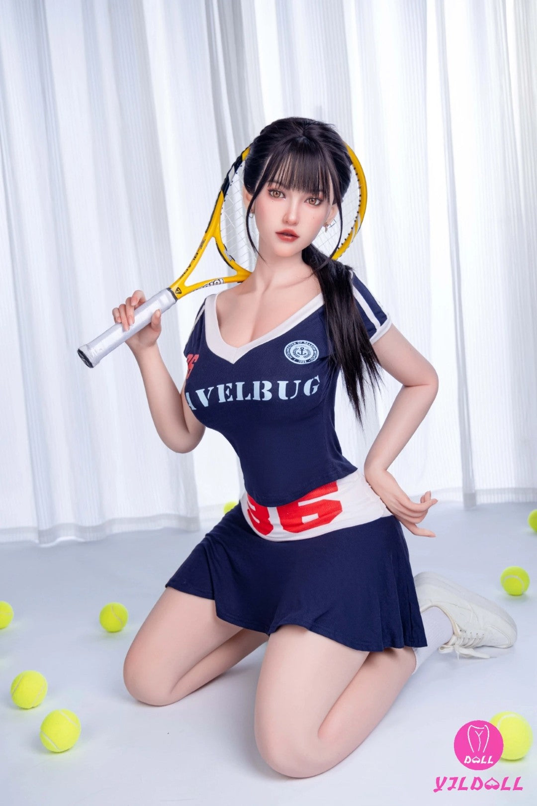 Eva poupée sexuelle (YJL Doll 168cm e-top # 454 Silicone)