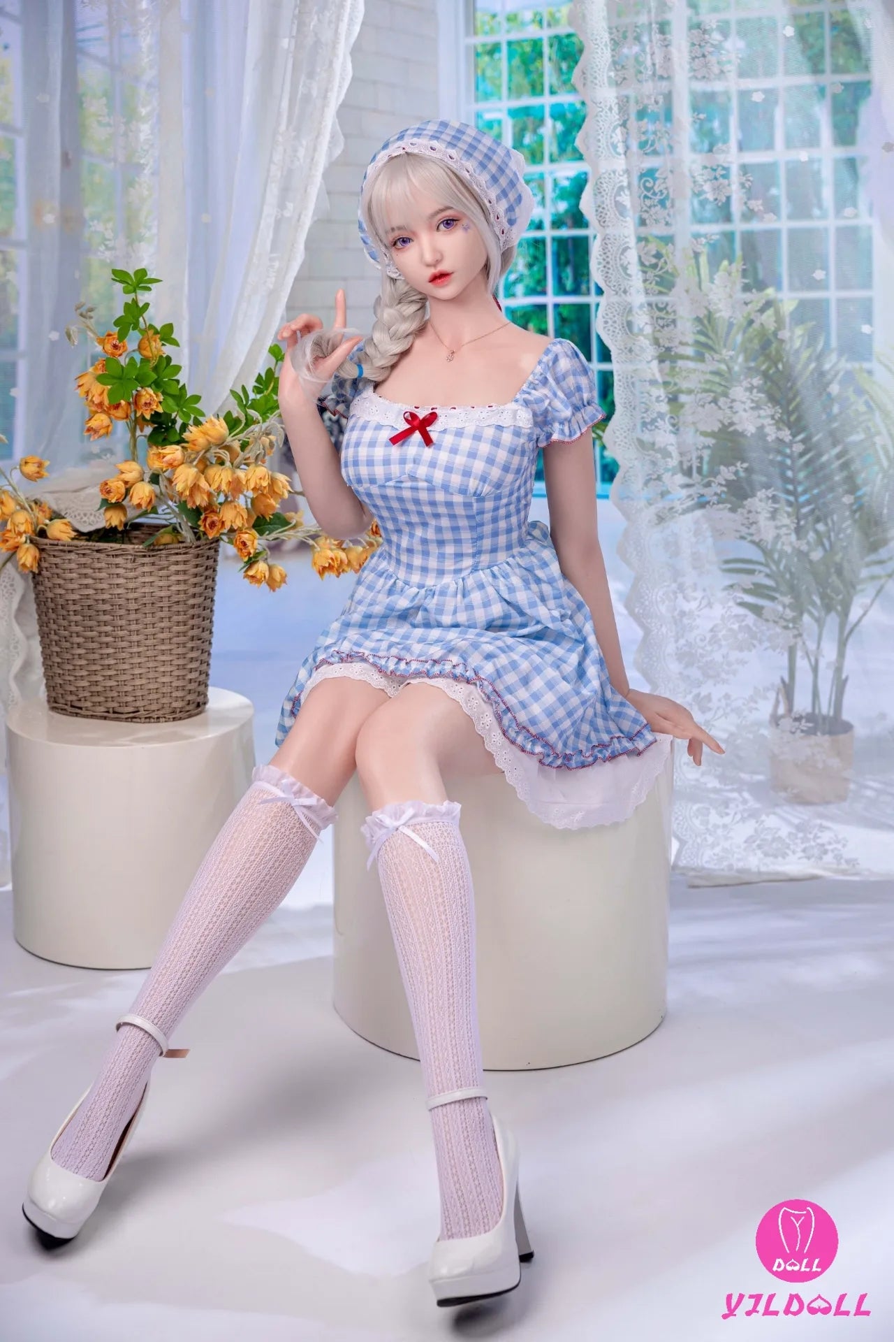 Lv ling sex pop (YJL Doll 168 cm e-cup #457 siliconen)