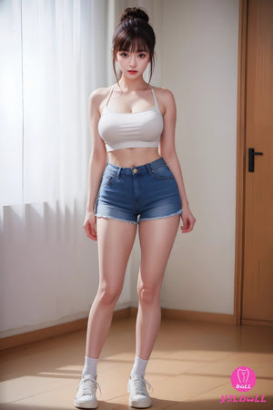 Shi yan poupée sexuelle (YJL Doll 168cm D-Kupa # 416 Silicone)