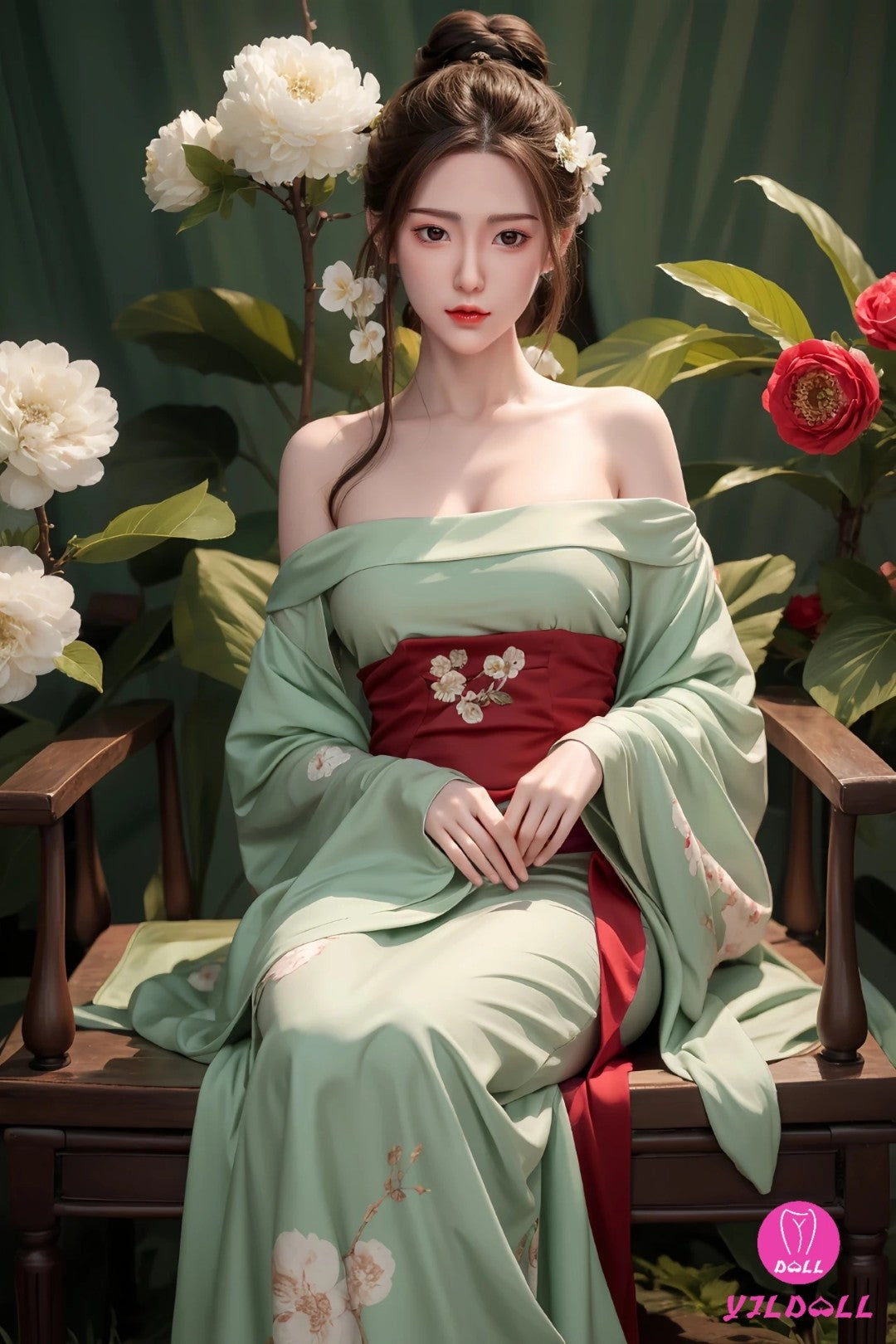 DAMN JING poupée sexuelle (YJL Doll 165 cm D-Cup # 449 Silicone)