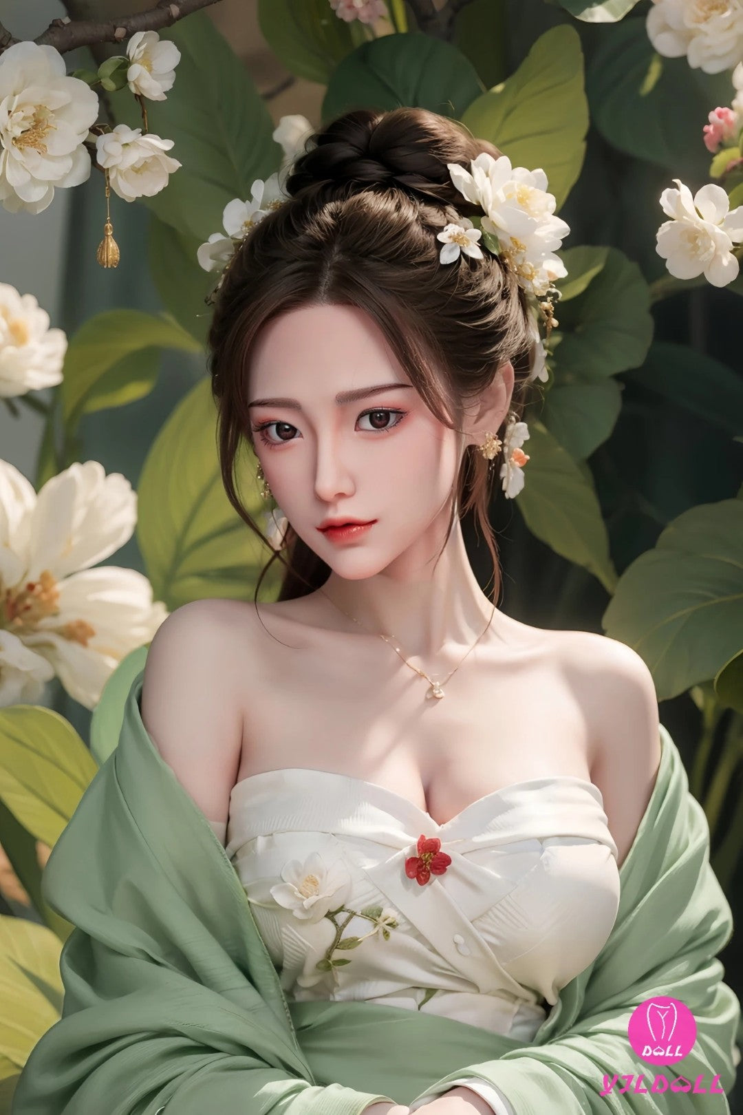 DAMN JING poupée sexuelle (YJL Doll 165 cm D-Cup # 449 Silicone)