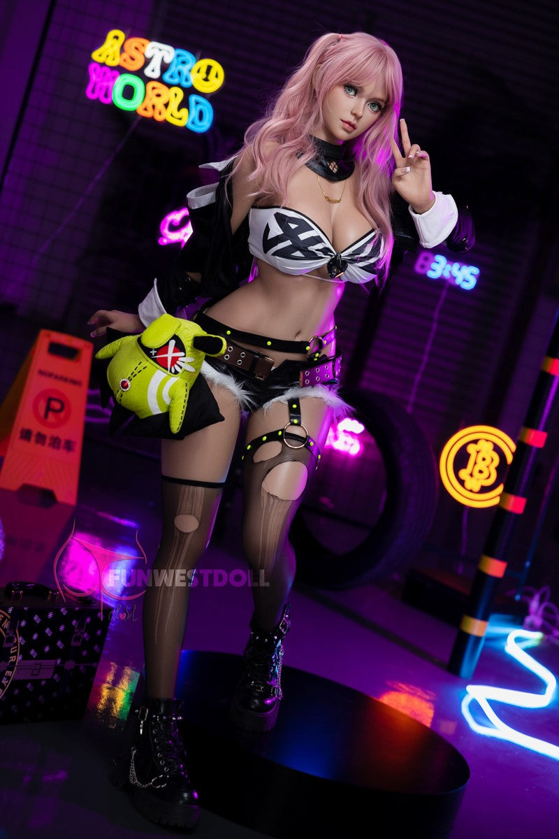 Nicole poupée sexuelle (FunWest Doll 157 cm (Coupe G #036S Silicone)