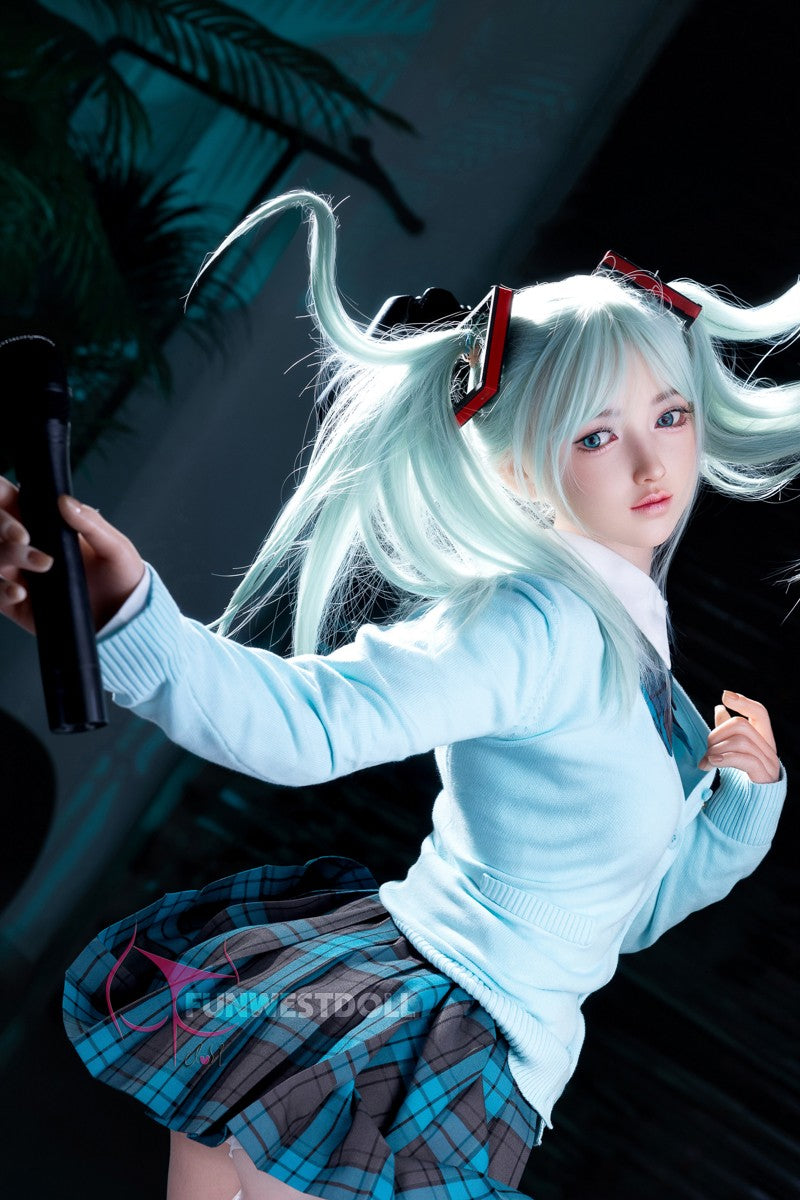 Amy sekspop (FunWest Doll 159 cm A-cup #041S siliconen) EXPRESS