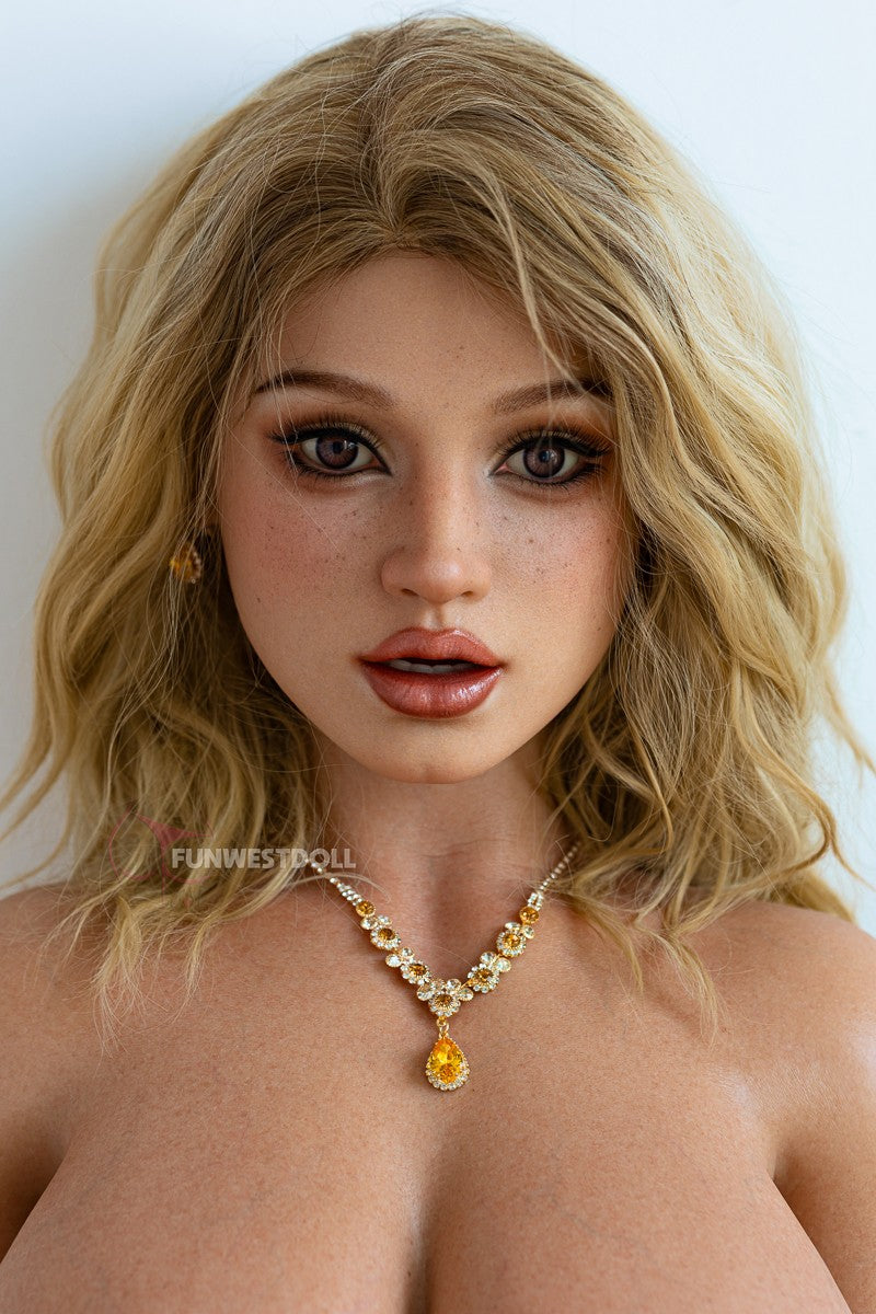 Lyra-sekspop (FunWest Doll G-cup van 157 cm #054SJ RST siliconen)