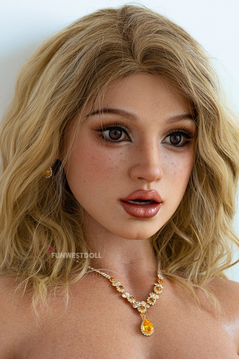 Lyra-sekspop (FunWest Doll G-cup van 157 cm #054SJ RST siliconen)