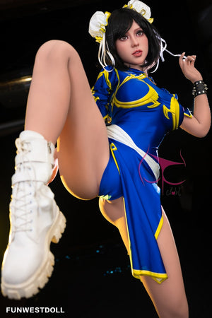 Chun li poupée sexuelle (FunWest Doll 155 cm f-tasse # 032 TPE)