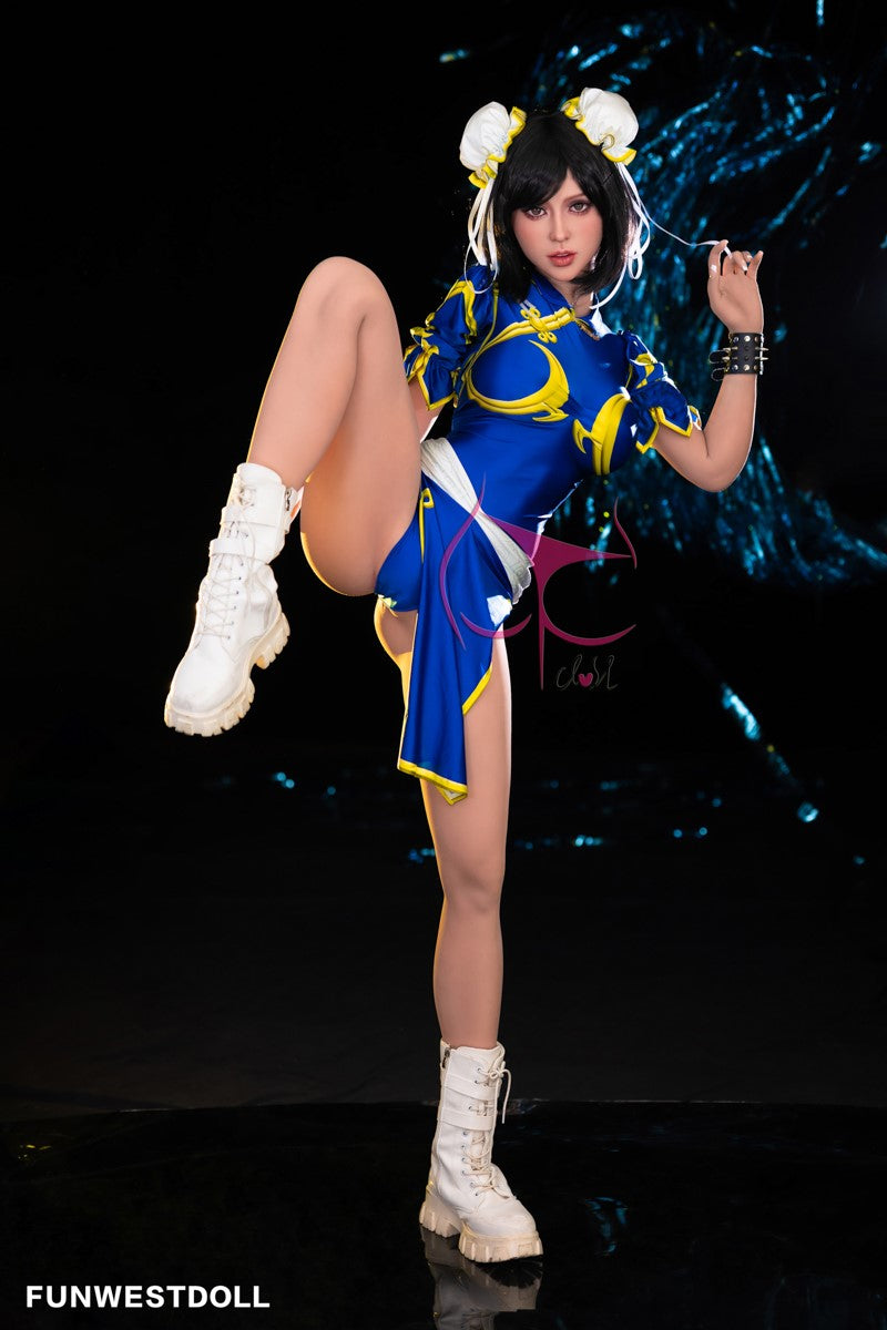 Chun Li poupée sexuelle (FunWest Doll Bonnet F 155 cm #032 TPE)
