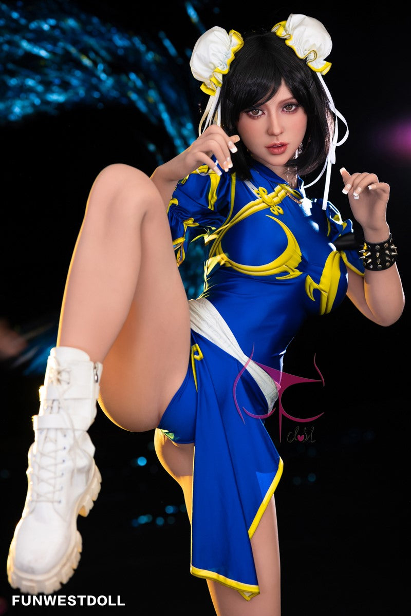 Chun Li poupée sexuelle (FunWest Doll Bonnet F 155 cm #032 TPE)