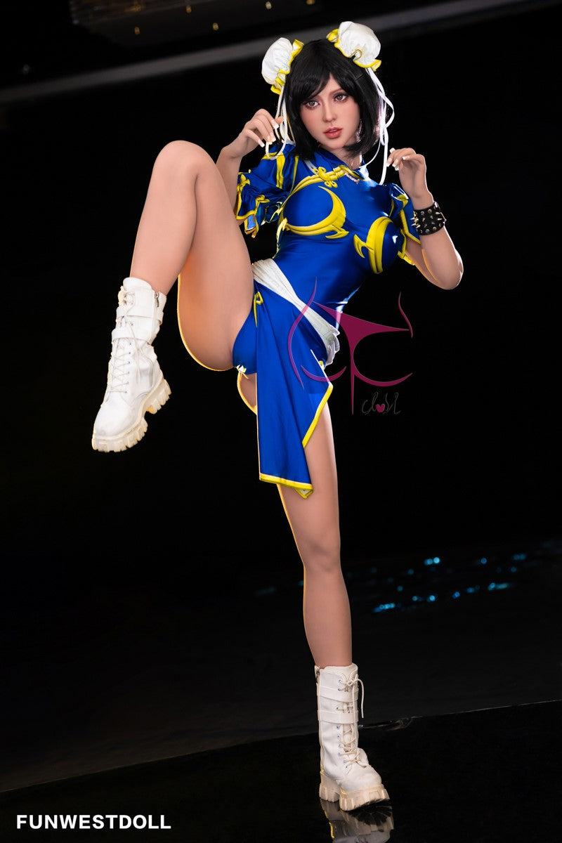 Chun li sex pop (FunWest Doll 155cm f-cup #032 tpe)