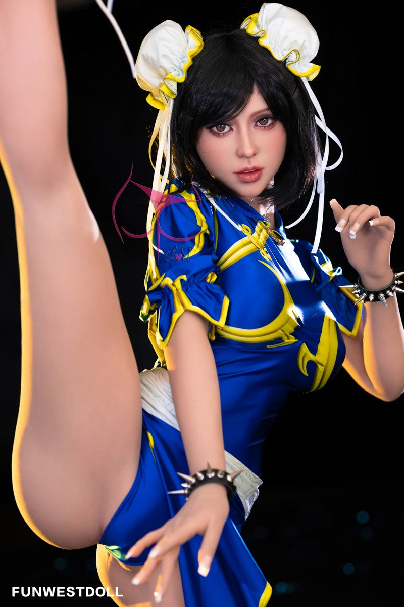 Chun Li poupée sexuelle (FunWest Doll Bonnet F 155 cm #032 TPE)