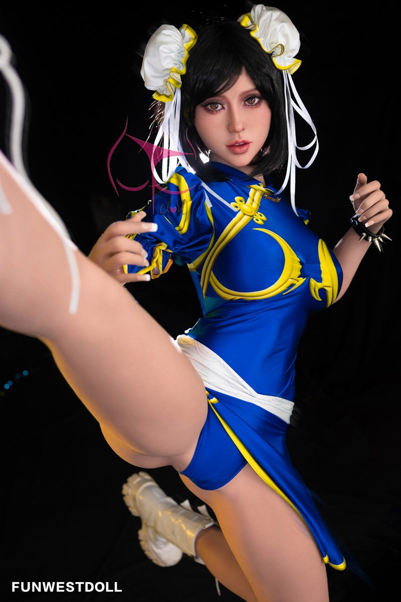 Chun Li poupée sexuelle (FunWest Doll Bonnet F 155 cm #032 TPE)