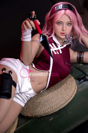 Sakura Alice poupée sexuelle (FunWest Doll 159cm A-Cup # 038 TPE)