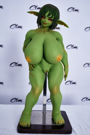 Zarga Orc Sexdocka (Climax Doll Mini 70cm V-kupa Silikon)