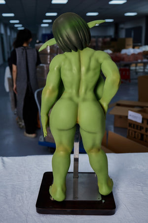 Zarga Orc Sexdocka (Climax Doll Mini 70cm V-kupa Silikon)