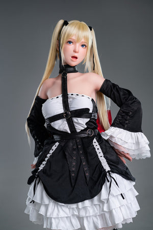 Marie Rose sexpuppe (AXB Doll 147 cm a-cup GD36-1 Silikon)