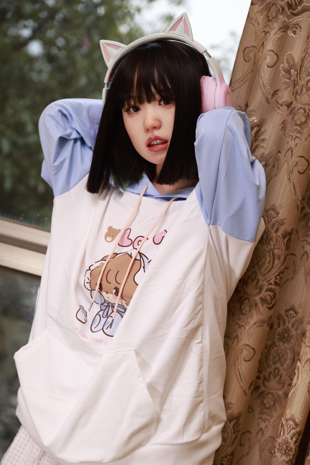 Ayaka-sekspop (AXB Doll 154 cm A-cup GD43-1 siliconen)