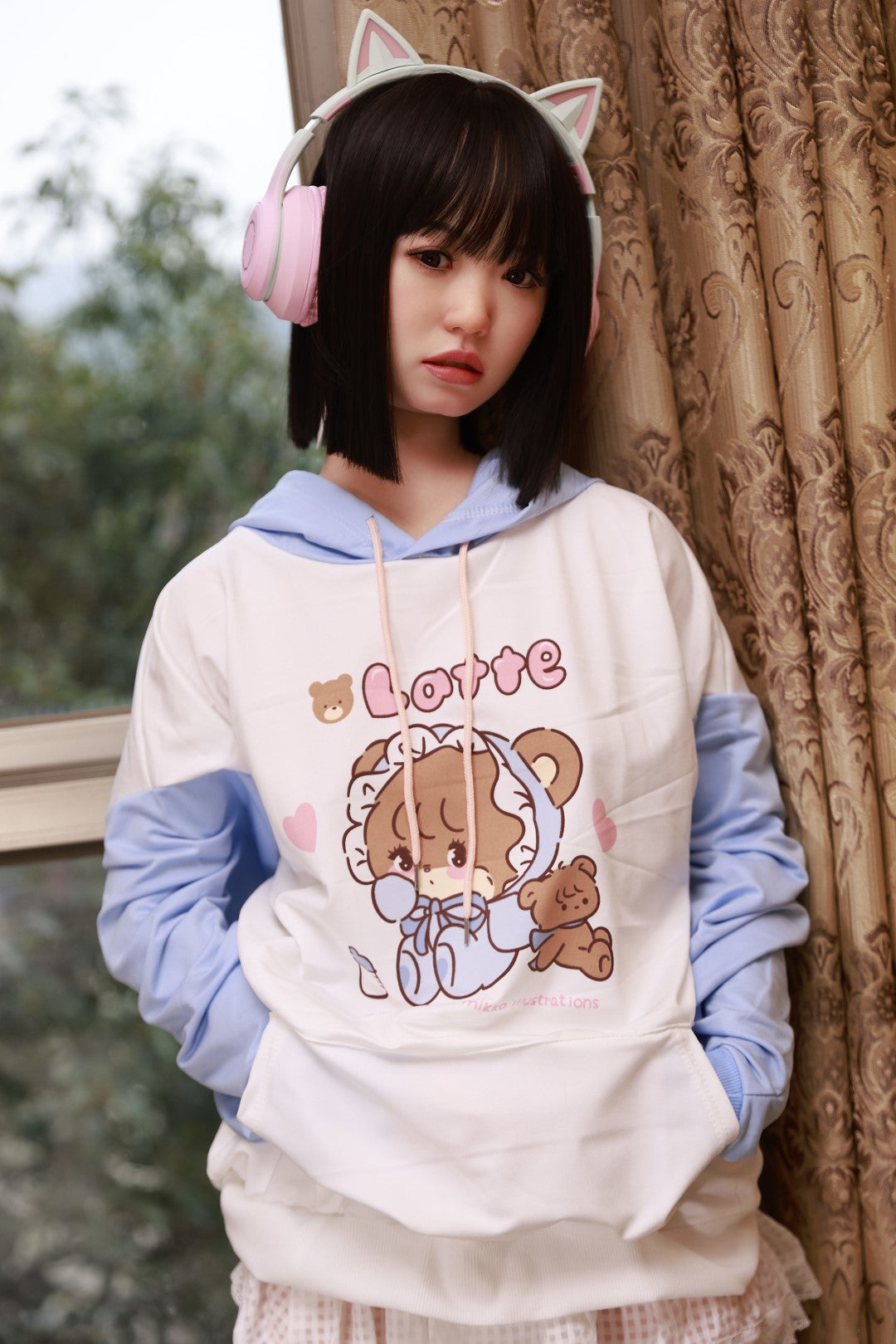 Ayaka-sekspop (AXB Doll 154 cm A-cup GD43-1 siliconen)