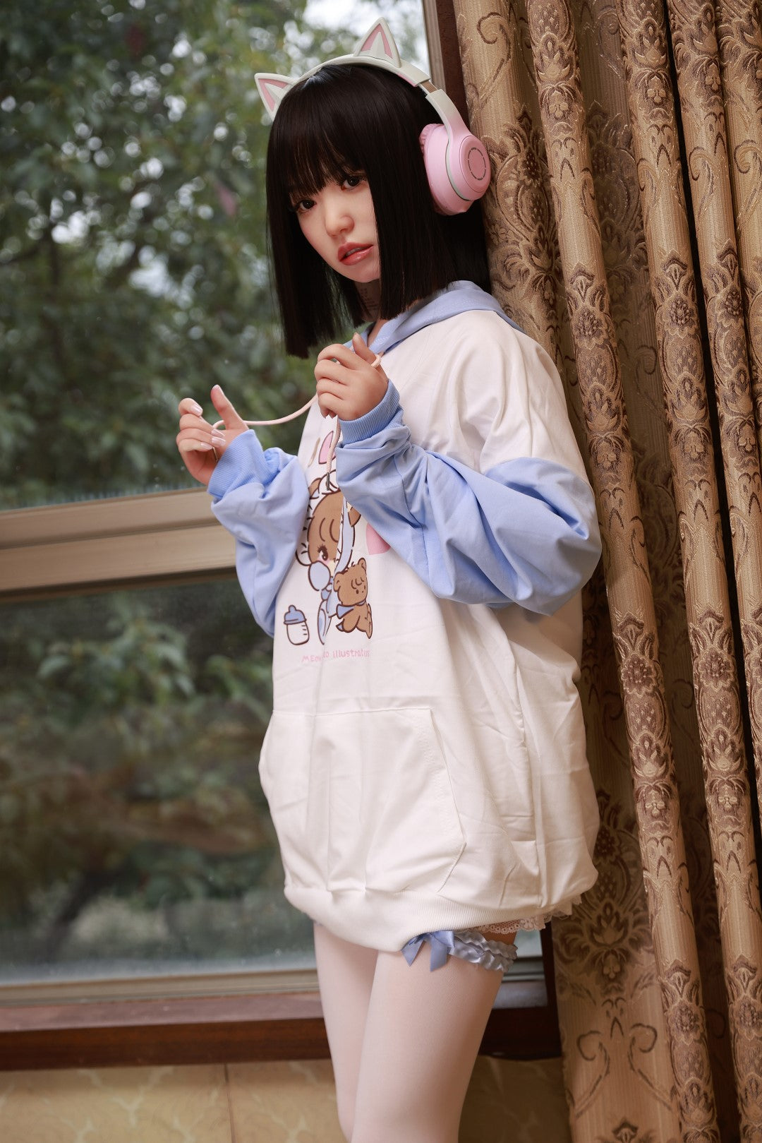 Ayaka-sekspop (AXB Doll 154 cm A-cup GD43-1 siliconen)