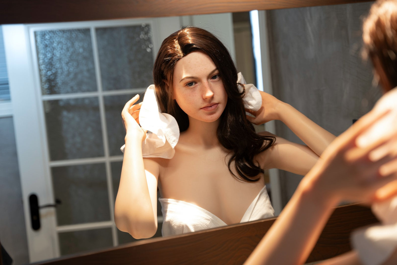 Evelina-sekspop (Zelex 175 cm E-cup GE98-1 siliconen)