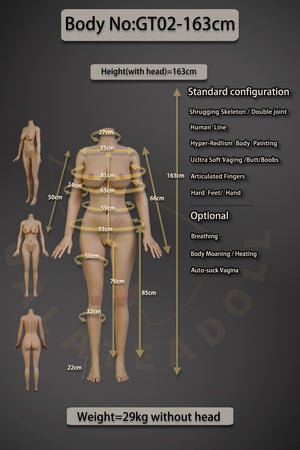 Mariana sexpuppe (Galatea Doll 163 cm d-cup #061 Silikon)