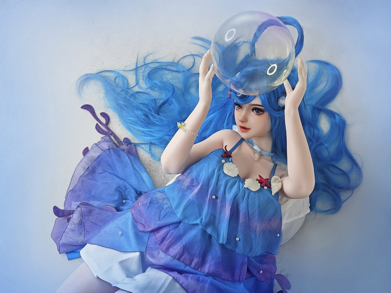 Doria poupée sexuelle (Elsa Babe 140 cm (RAD048 Silicone)