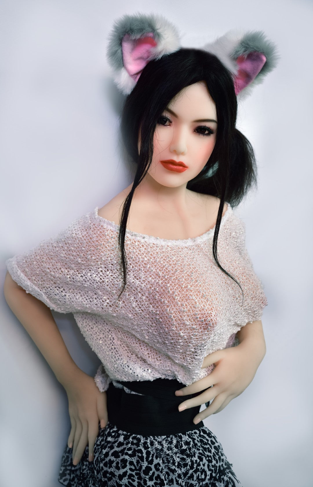 Evelyne poupée sexuelle (HRDoll Bonnet D 150 cm #12 TPE)
