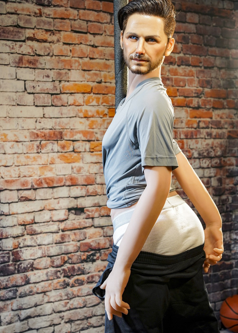 Mâle poupée sexuelle David (HRDoll 167 cm #49 TPE+Silicone)