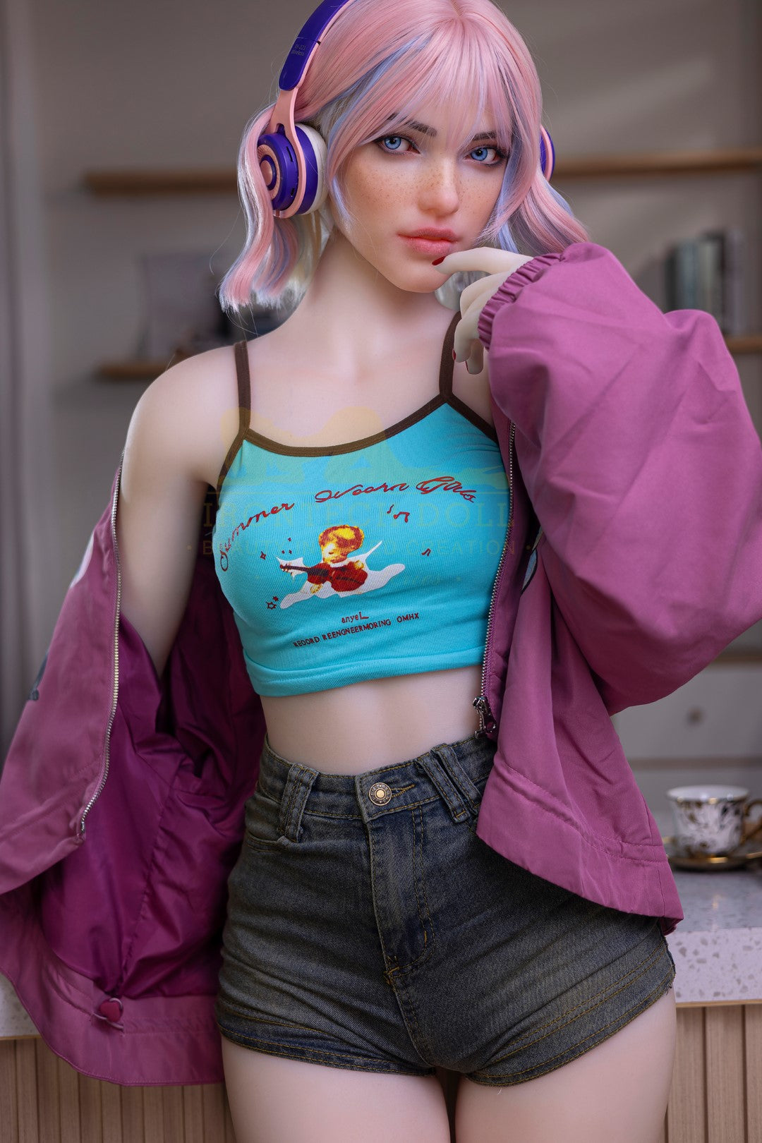 Heidi-sekspop (Irontech Doll 162 cm A-cup S46 TPE+Siliconen)