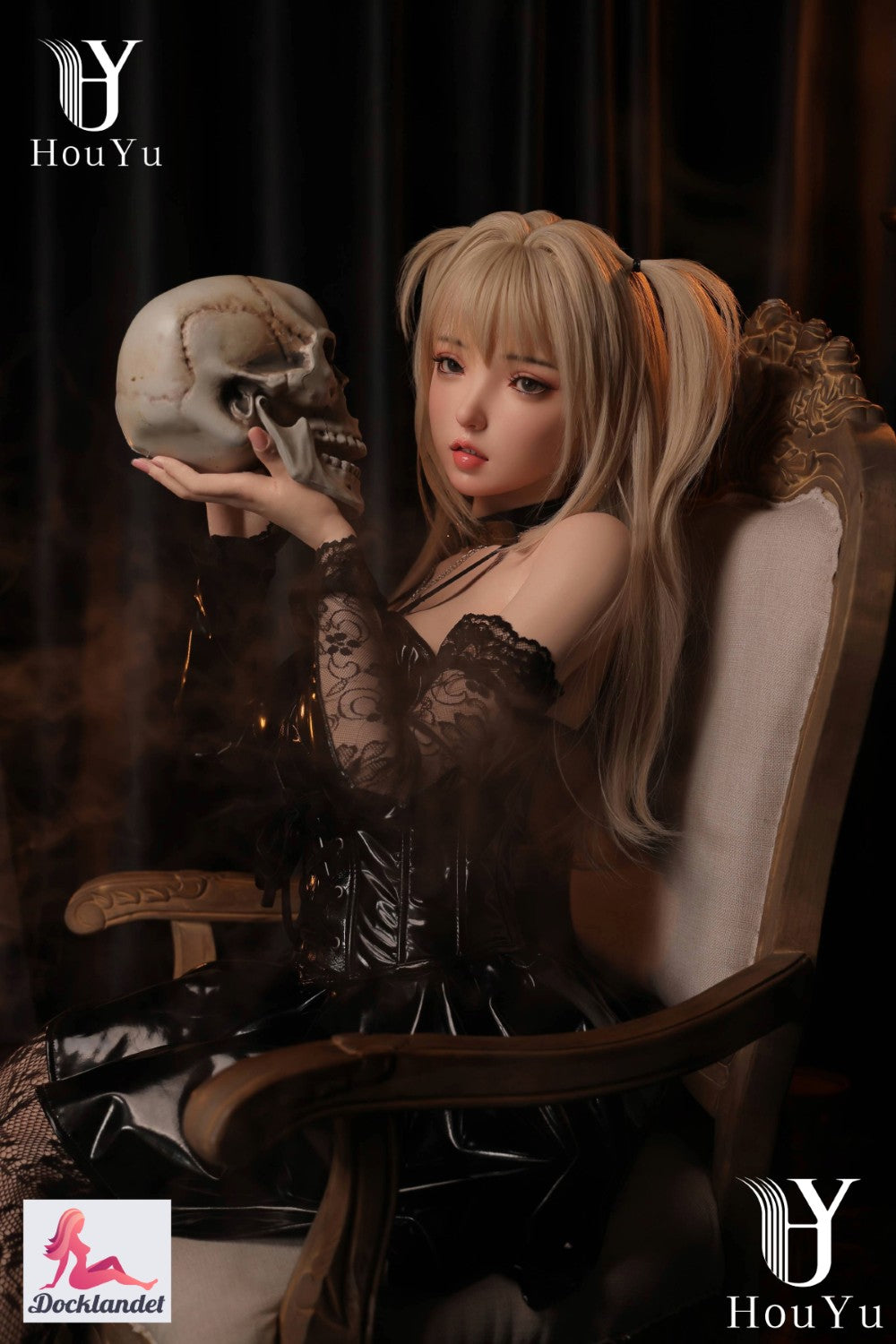 Sexdocka Eva (HouYu Doll 158cm D-Kupa Silikon) Marie Rose cosplay real doll