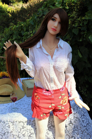 Audrey poupée sexuelle (HRDoll 161cm e-cup # 16 tPE)