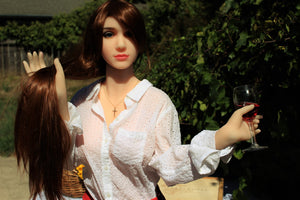 Audrey poupée sexuelle (HRDoll 161cm e-cup # 16 tPE)