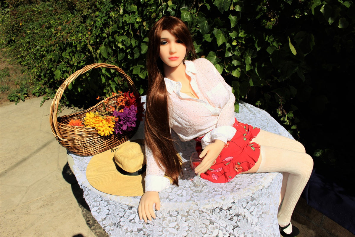 Audrey poupée sexuelle (HRDoll 161 cm (E-Cup #16 TPE)