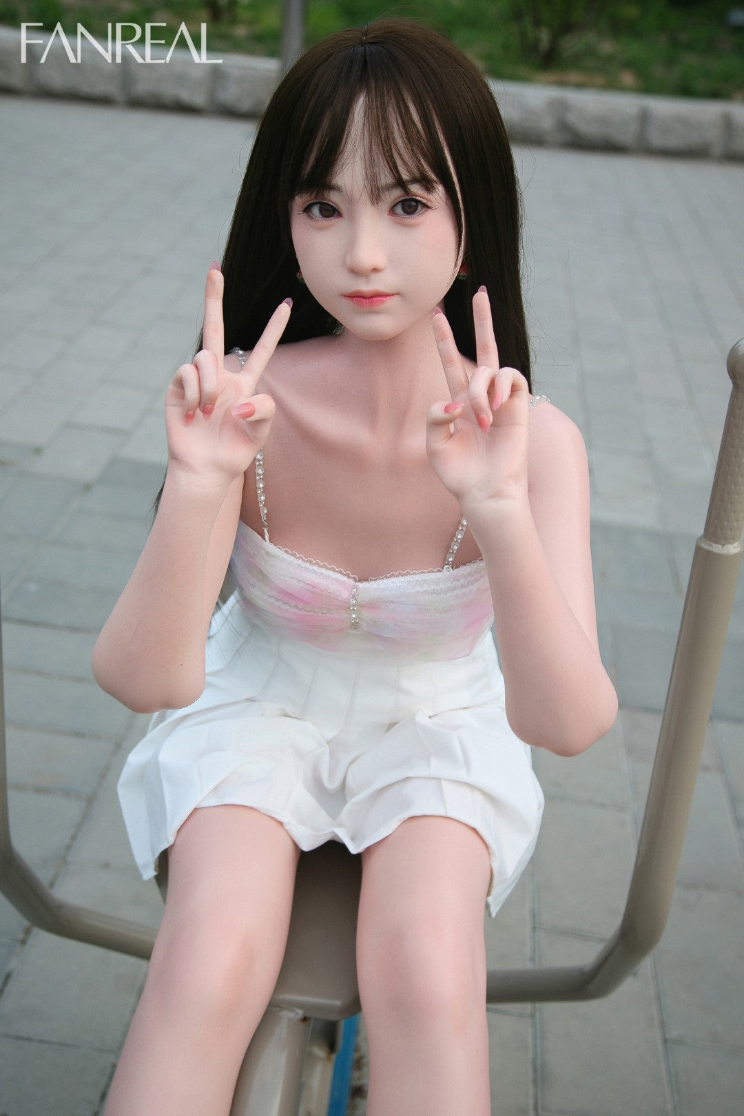 Mo-sekspop (FanReal Doll 153 cm B-cup siliconen)