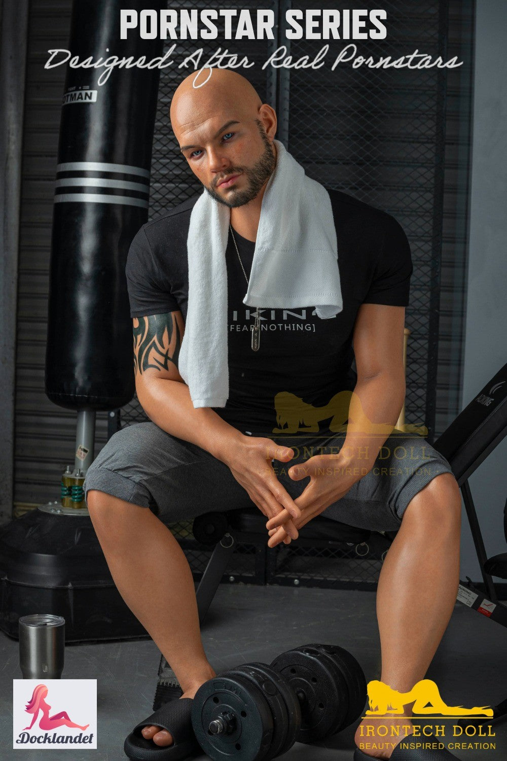 Cliff Jensen Pornstar Sexdocka (Irontech Doll 190cm Silikon)