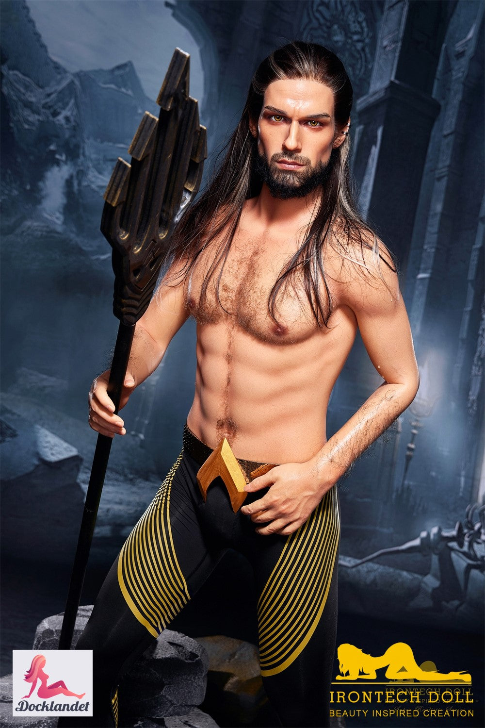 Thomas Mâle poupée sexuelle (Irontech Doll 170 cm M5 Silicone)