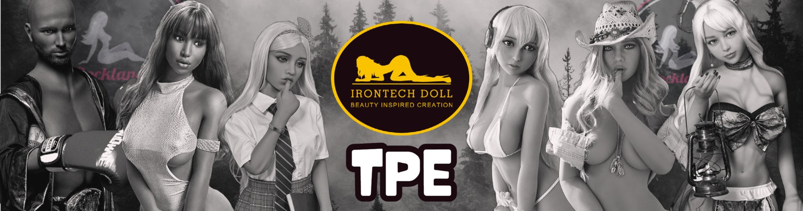 Topp 10 sexdockor från Irontech Doll. TPE-sexdockor från Irontech Doll är av högsta kvalitet och går att uppgradera med robot-skelett. 