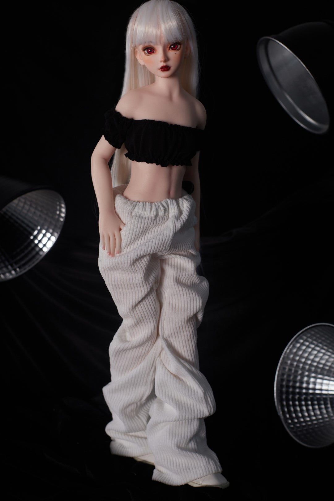 Saki-sekspop (Climax Doll Mini 55cm A-cup siliconen)
