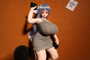 Youla sexpuppe (Climax Doll Mini 58 cm M--cup Silikon)