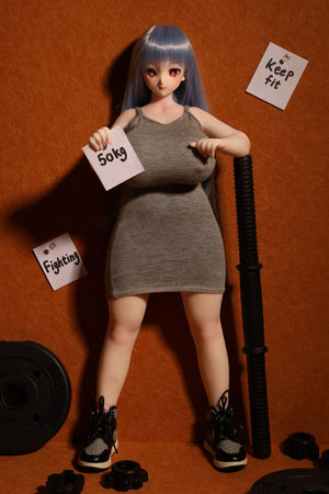 Youla sexpuppe (Climax Doll Mini 58 cm M--cup Silikon)