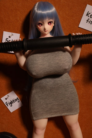 Youla sexpuppe (Climax Doll Mini 58 cm M--cup Silikon)
