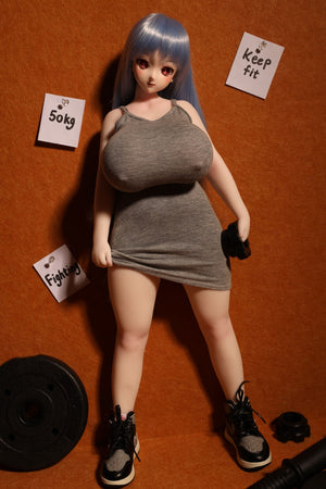 Youla sexpuppe (Climax Doll Mini 58 cm M--cup Silikon)